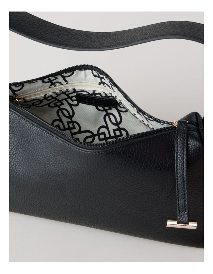 Tara Shoulder Bag in Black image 7