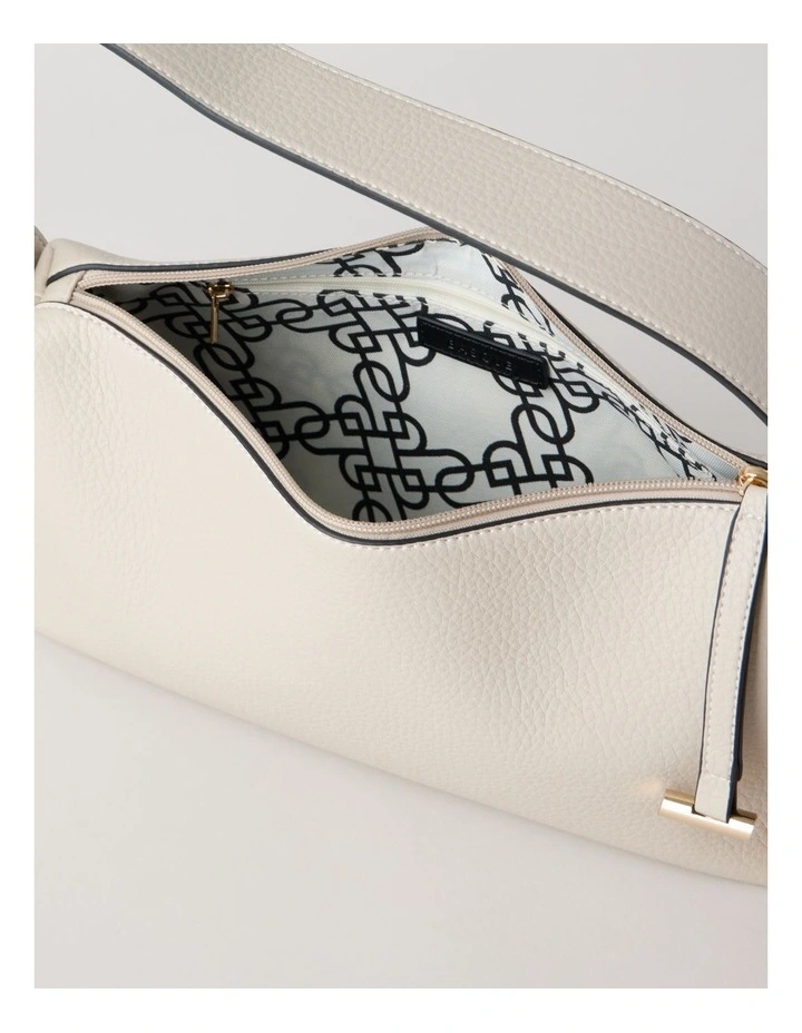 Tara Shoulder Bag in Chalk image 7