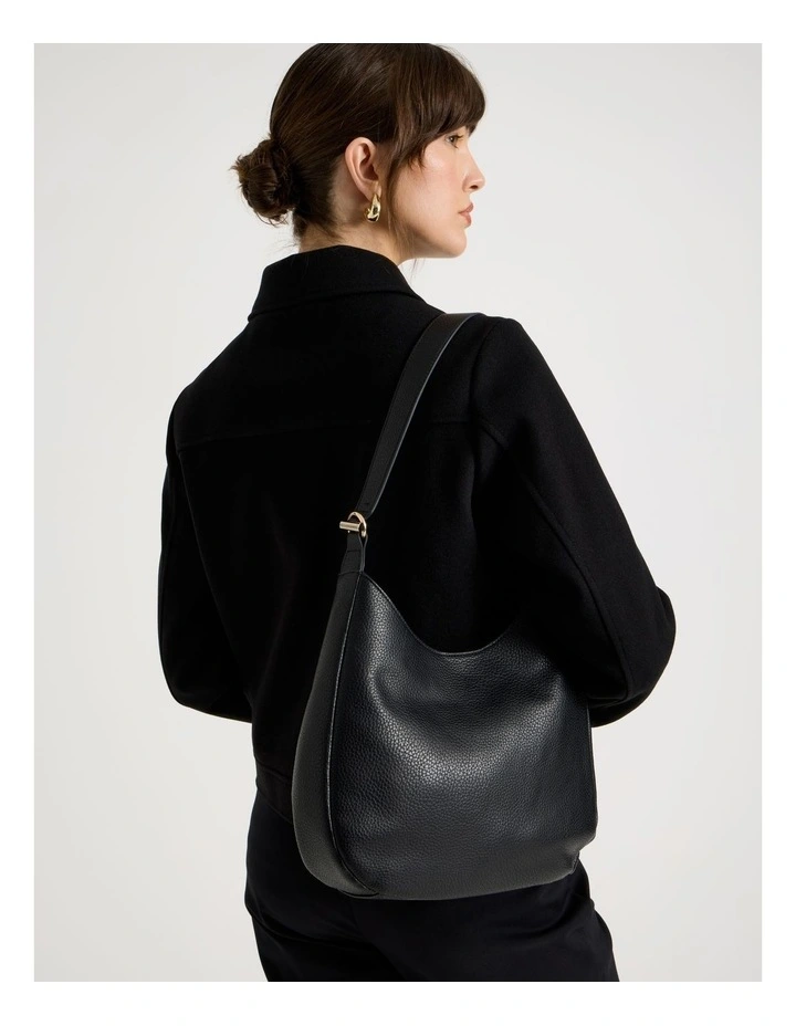 Tara Shoulder Bag in Black image 4