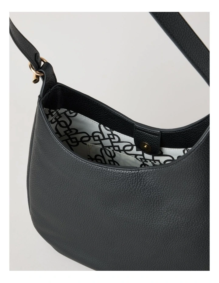 Tara Shoulder Bag in Black image 6