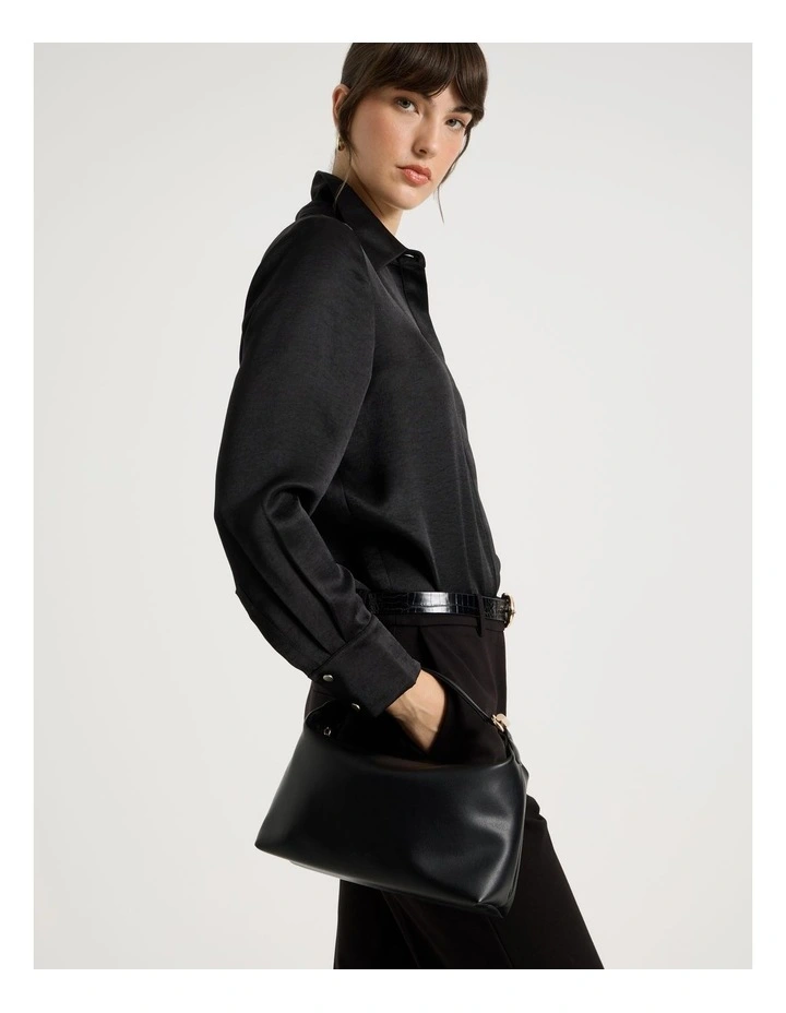 Tara Crossbody Bag in Black image 4