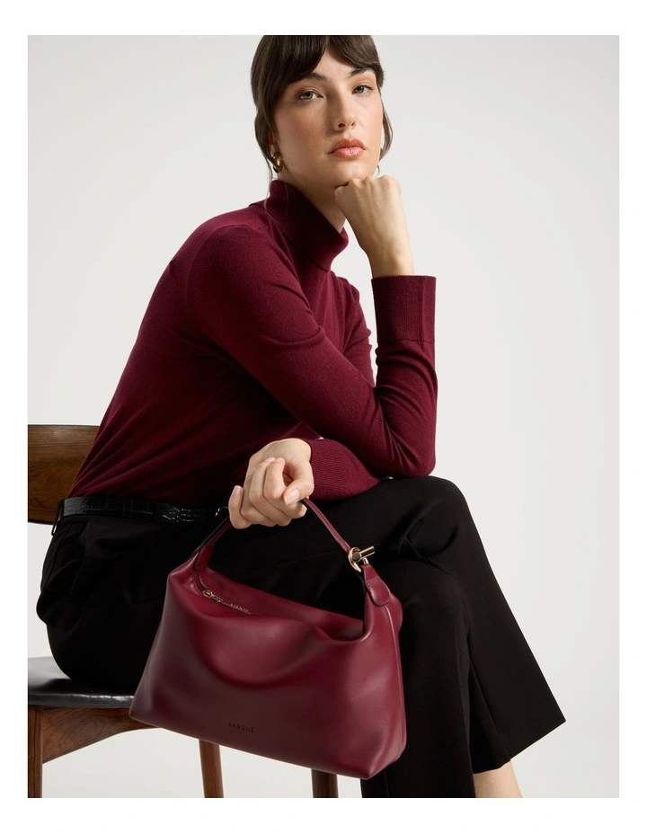 Tara Crossbody Bag in Merlot image 2