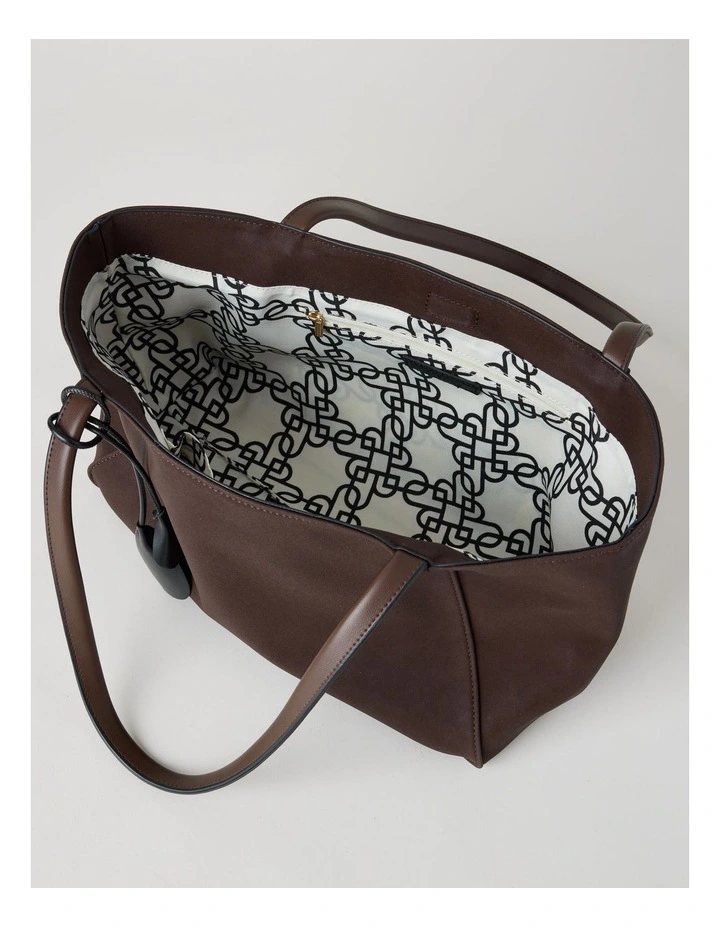 Emma Tote Bag in Espresso image 4
