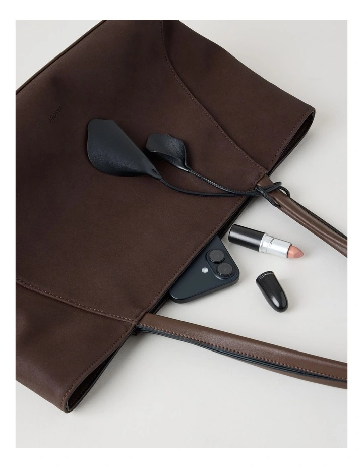 Emma Tote Bag in Espresso image 5