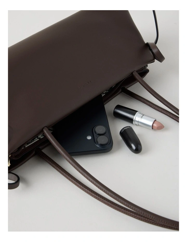 Tory Shoulder Bag in Chocolate image 2