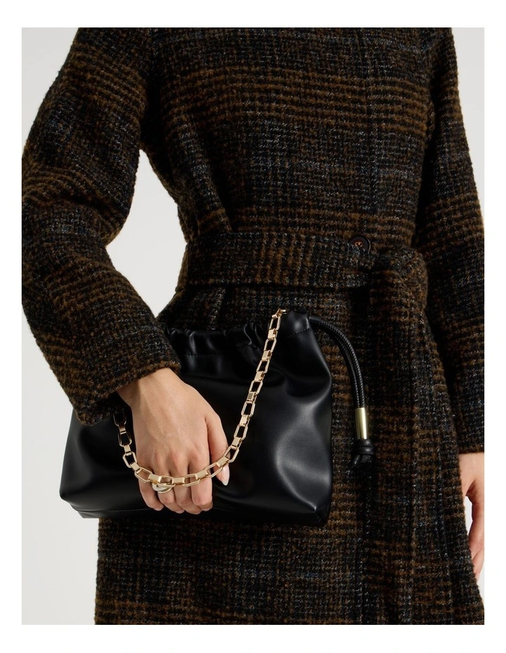 Ashley Shoulder Bag in Black image 6