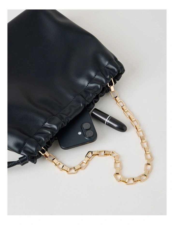 Ashley Shoulder Bag in Black image 7