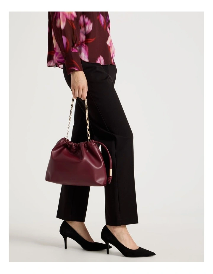 Ashley Shoulder Bag in Merlot image 2