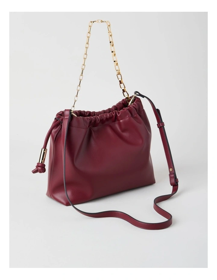 Ashley Shoulder Bag in Merlot image 3