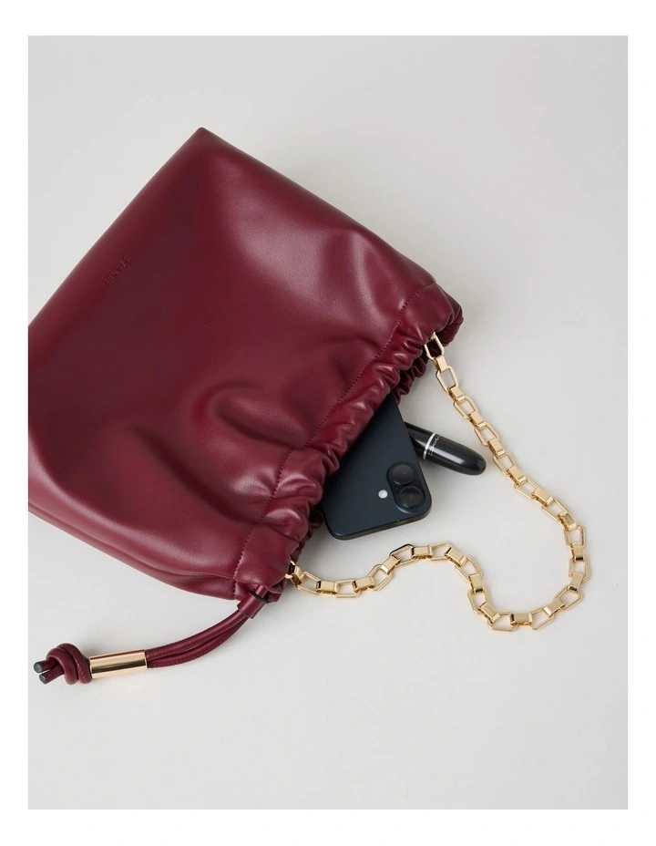 Ashley Shoulder Bag in Merlot image 7
