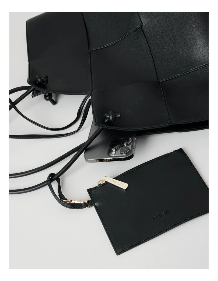 Bowie Tote Bag in Black image 2