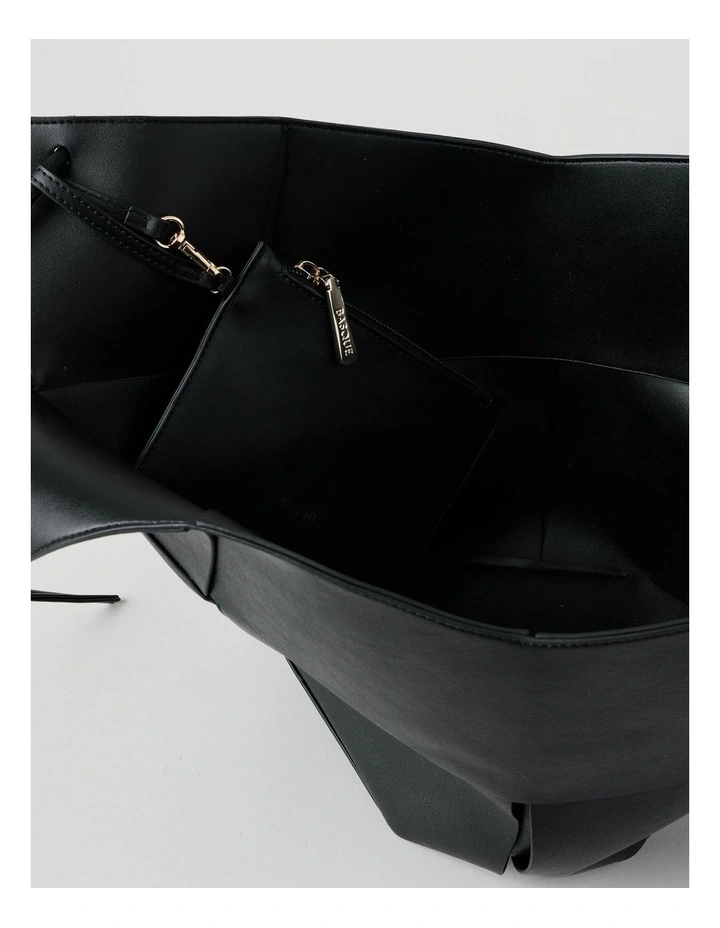 Bowie Tote Bag in Black image 5