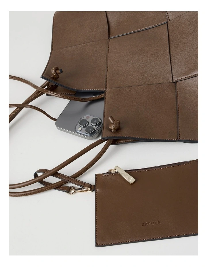 Bowie Tote Bag in Tan image 2