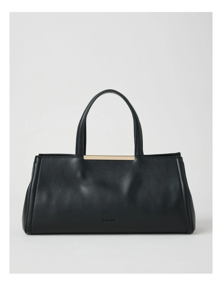 Audrey Satchel Bag in Black image 1