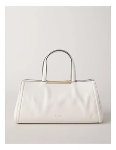 Audrey Satchel Bag in Vanilla