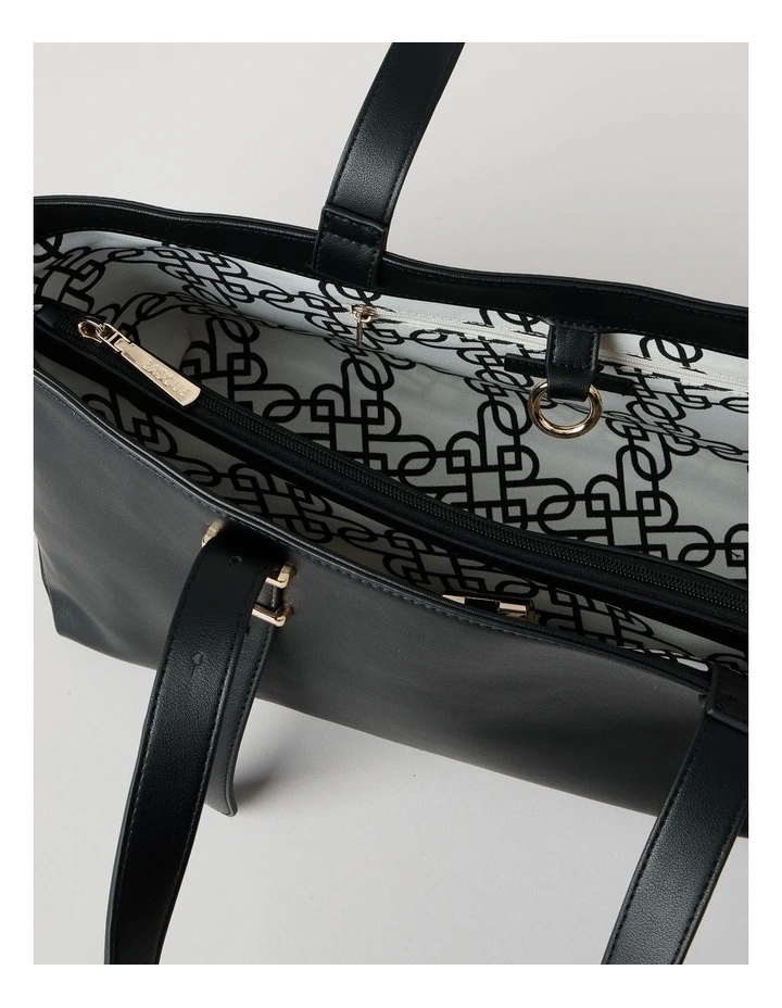 Kate Tote Bag in Black image 5