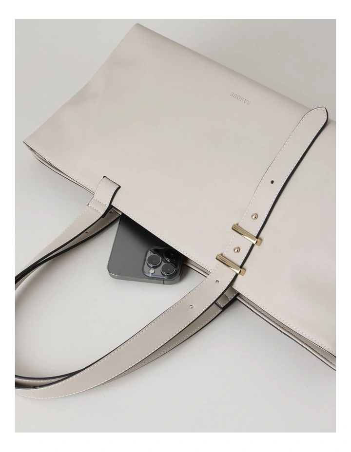 Kate Tote Bag in Stone image 2