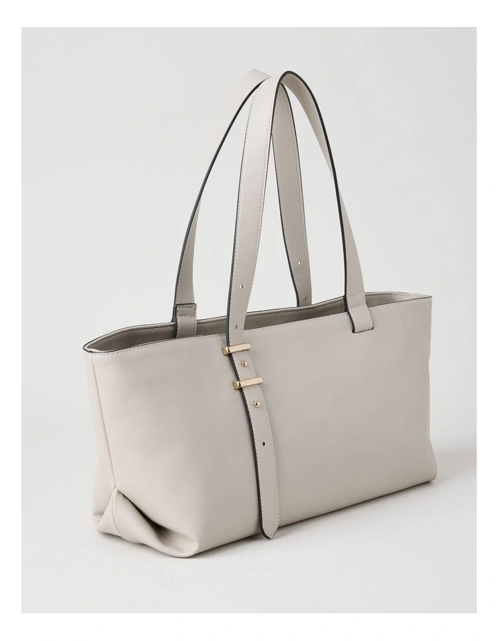 Kate Tote Bag in Stone image 3