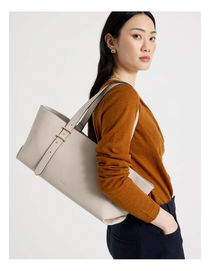 Kate Tote Bag in Stone image 4