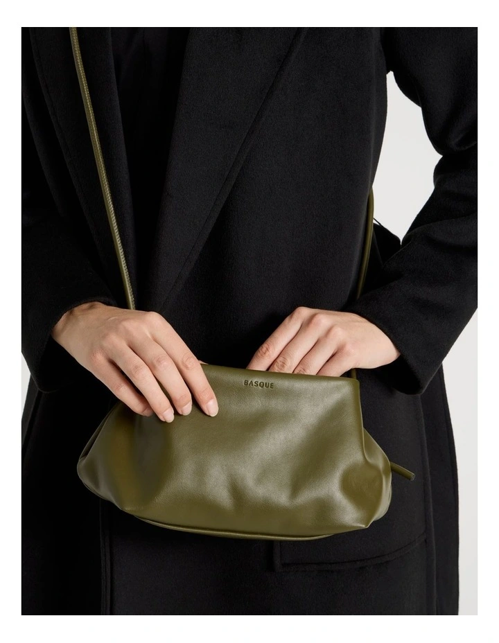 Nicole Crossbody Bag in Pesto image 2