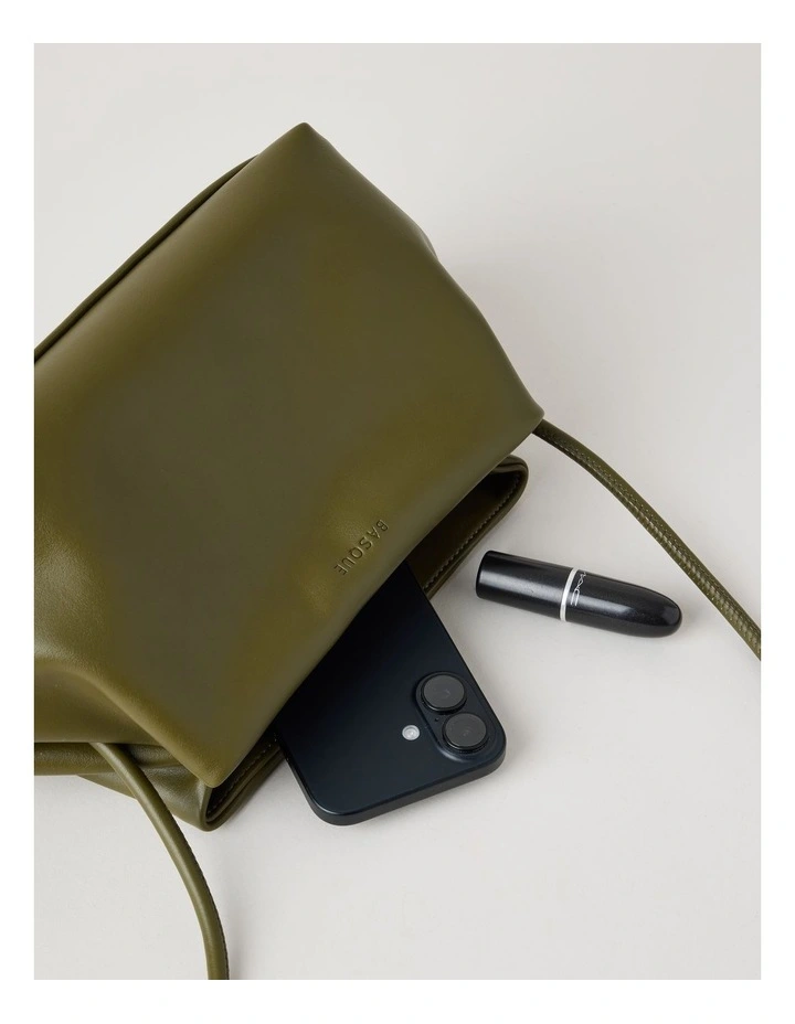 Nicole Crossbody Bag in Pesto image 7