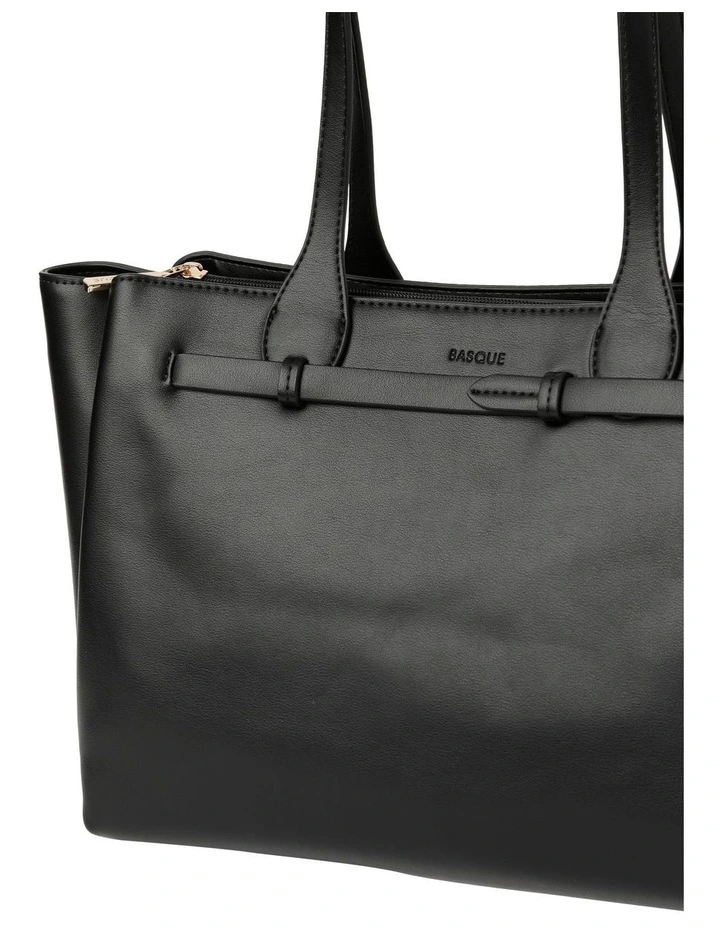Sienna II Tote Bag in Black image 3