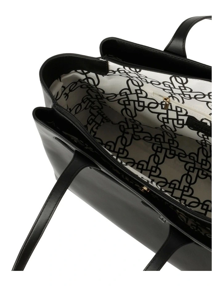 Sienna II Tote Bag in Black image 6