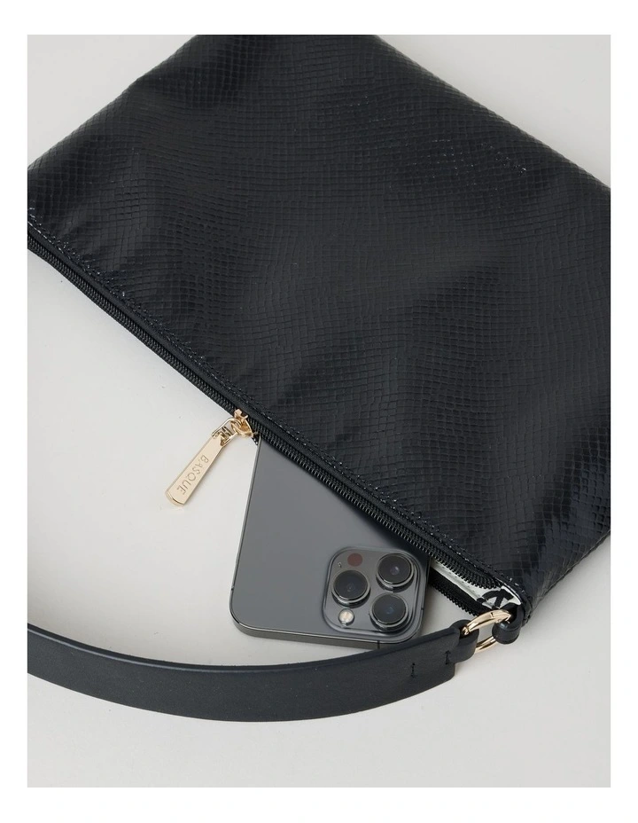 Chloe Shoulder Bag in Black image 6