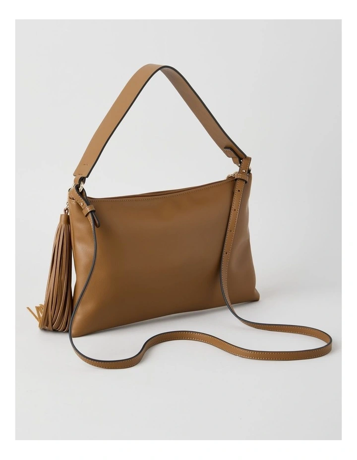 Chloe Shoulder Bag in Tan image 3