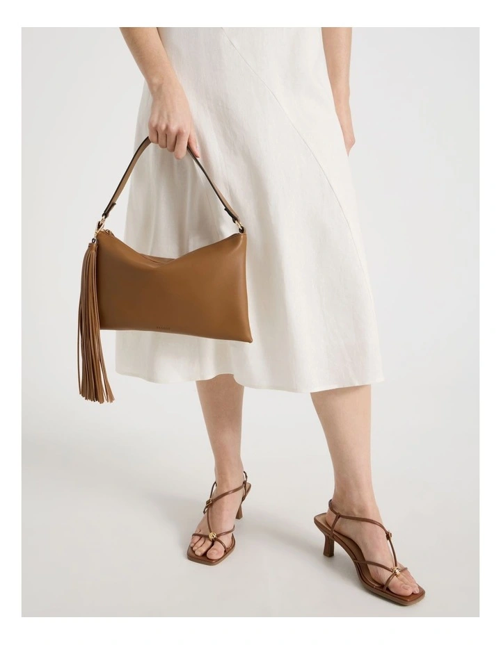 Chloe Shoulder Bag in Tan image 4