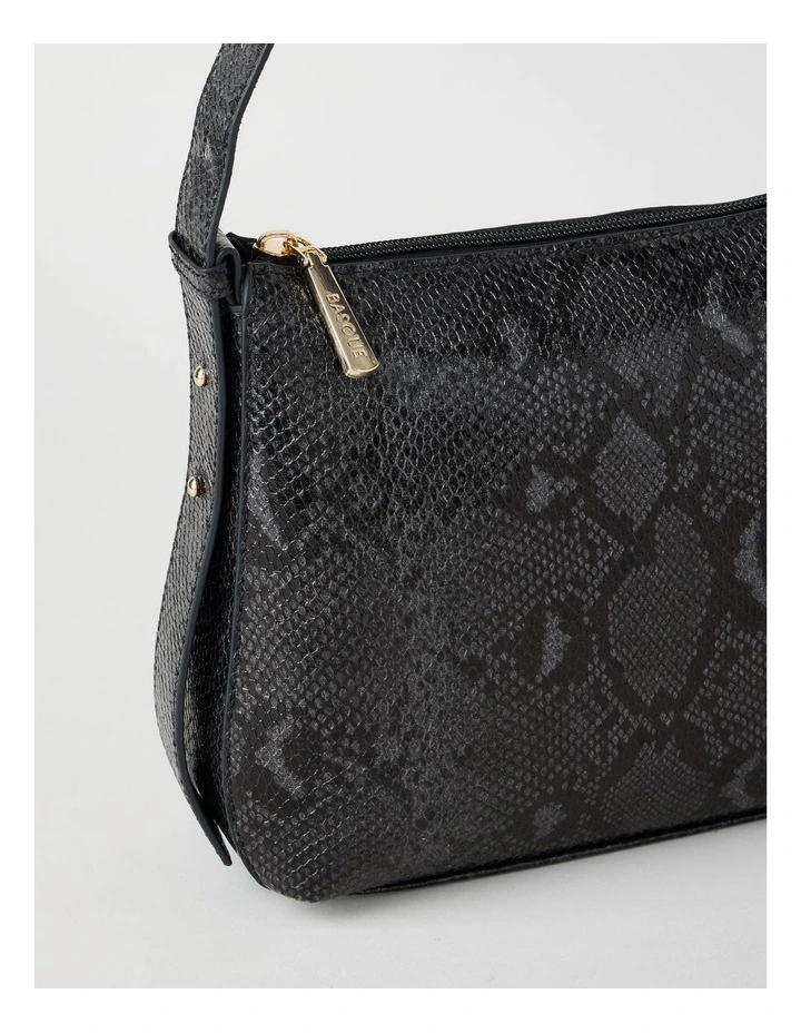 Sofia Shoulder Bag in Black image 2