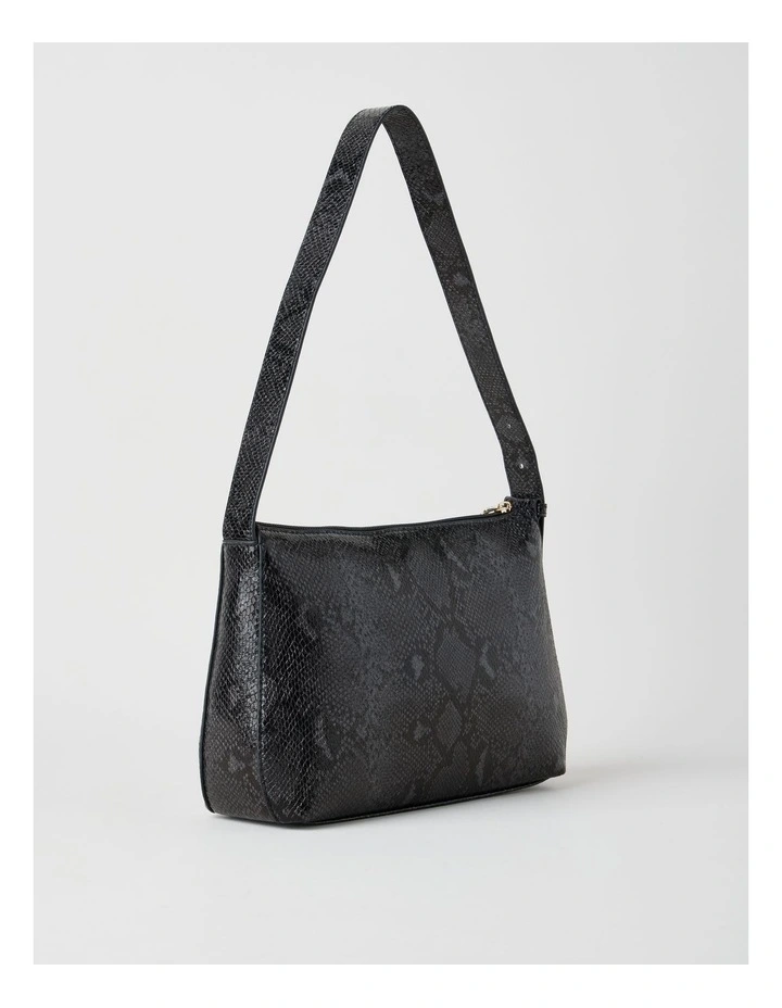 Sofia Shoulder Bag in Black image 3