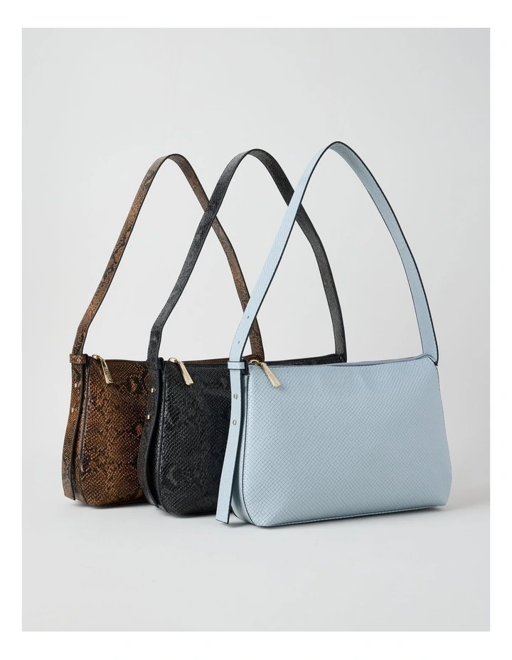 Sofia Shoulder Bag in Blue image 6