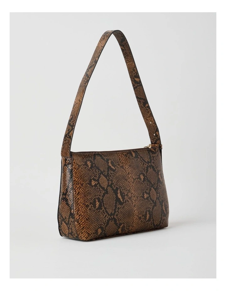 Sofia Shoulder Bag in Brown image 5