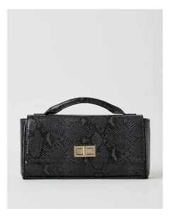 Ava Satchel Bag in Black
