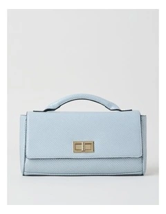 Ava Satchel Bag in Blue