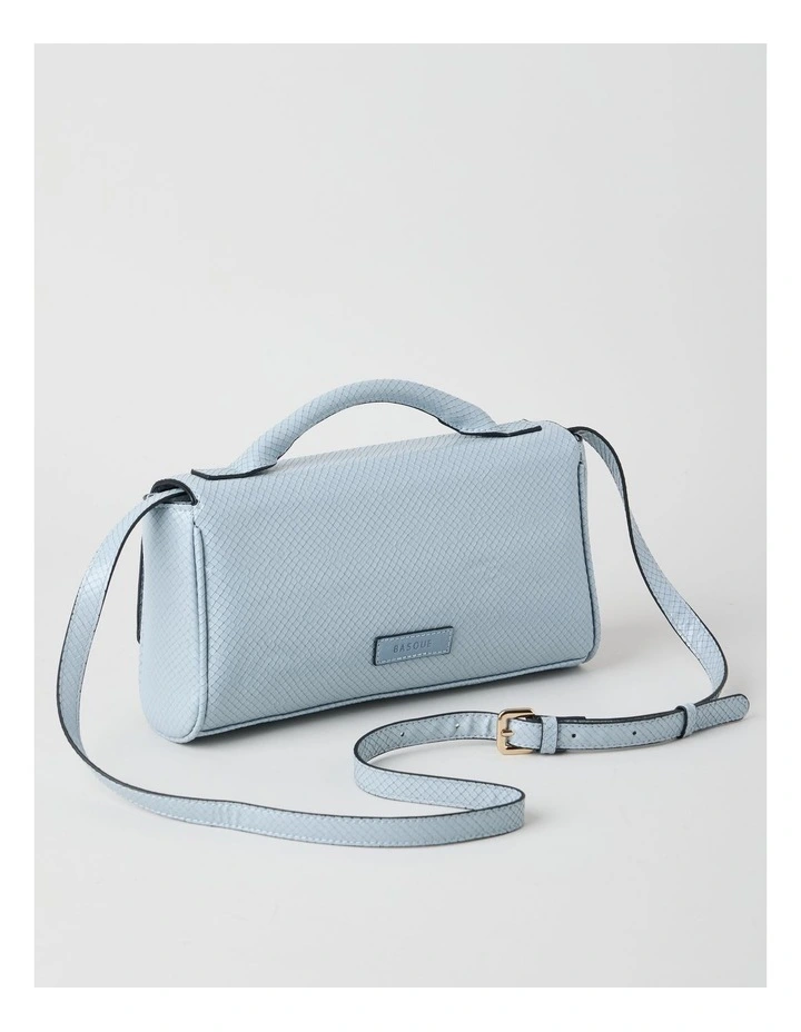 Ava Satchel Bag in Blue image 3
