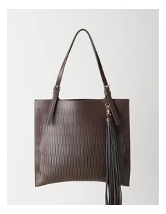 Claire Tote Bag in Chocolate