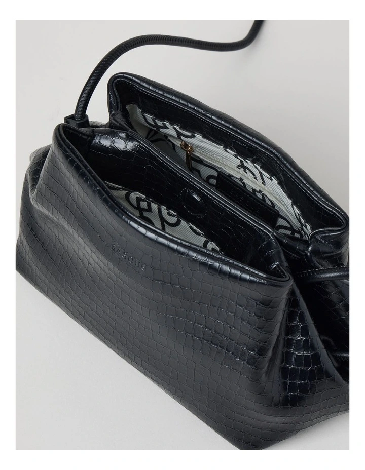 Nicole Crossbody Bag in Black image 4