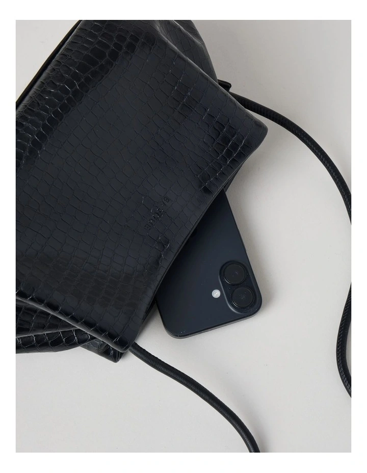 Nicole Crossbody Bag in Black image 5