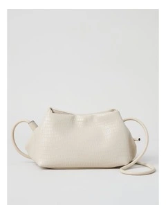 Nicole Crossbody Bag in Ivory