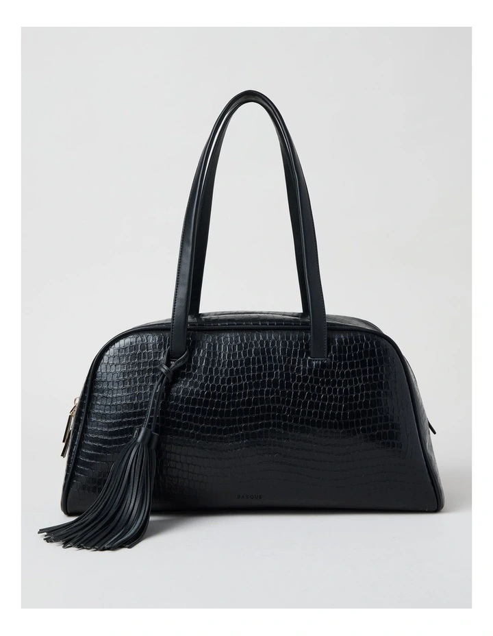 Nicole Tote Bag in Black image 1