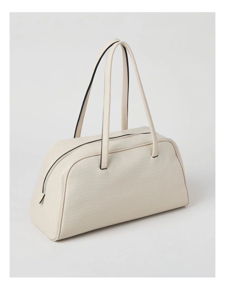 Nicole Tote Bag in Ivory image 3