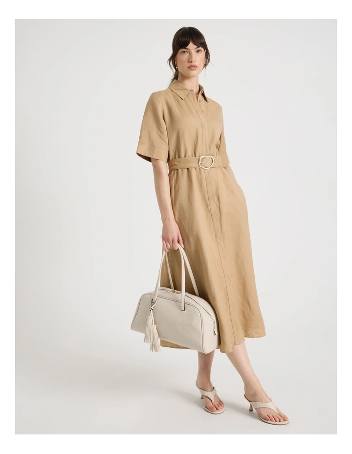 Nicole Tote Bag in Ivory image 4