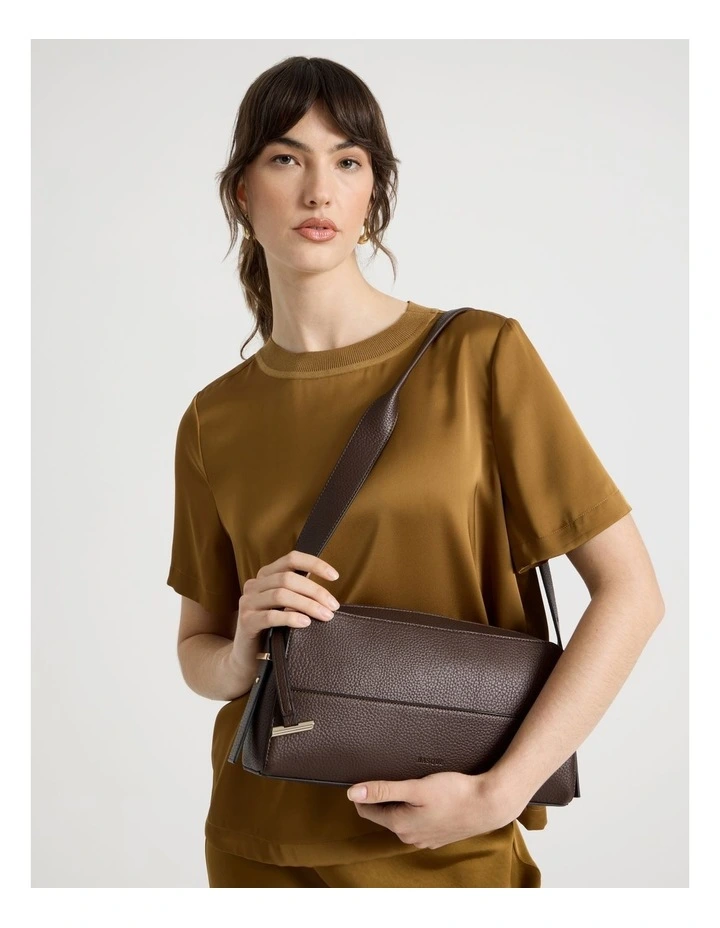 Kellie Shoulder Bag in Espresso image 2