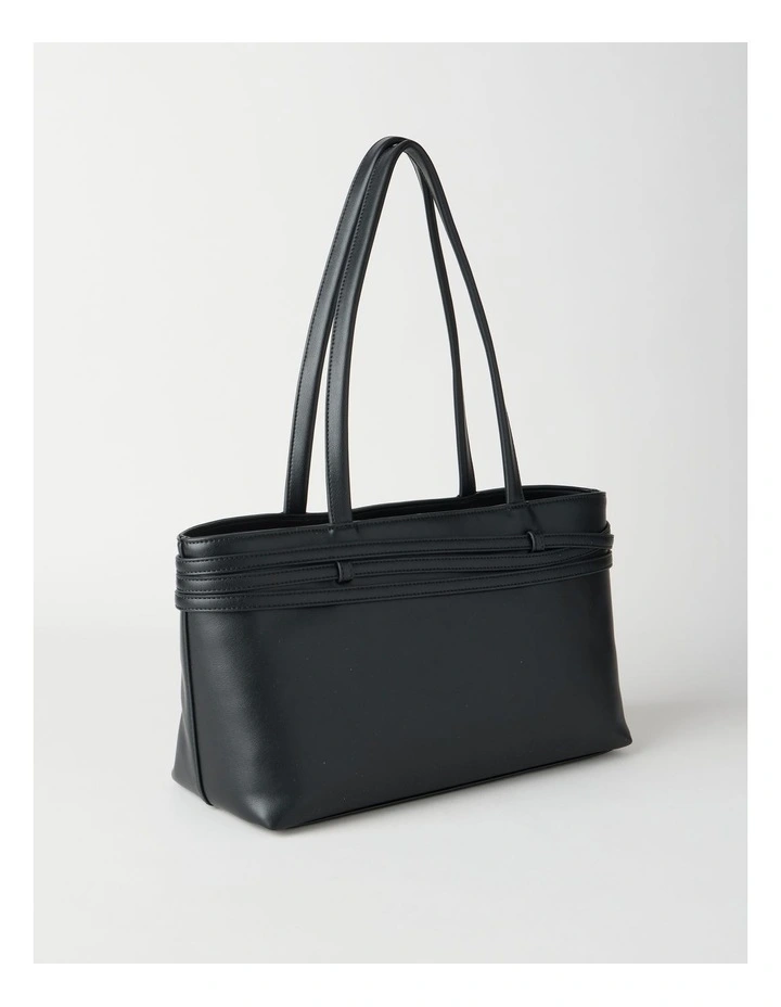 Kylie Tote Bag in Black image 5