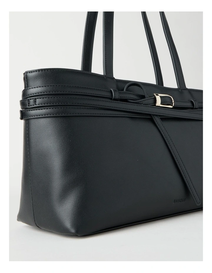 Kylie Tote Bag in Black image 6