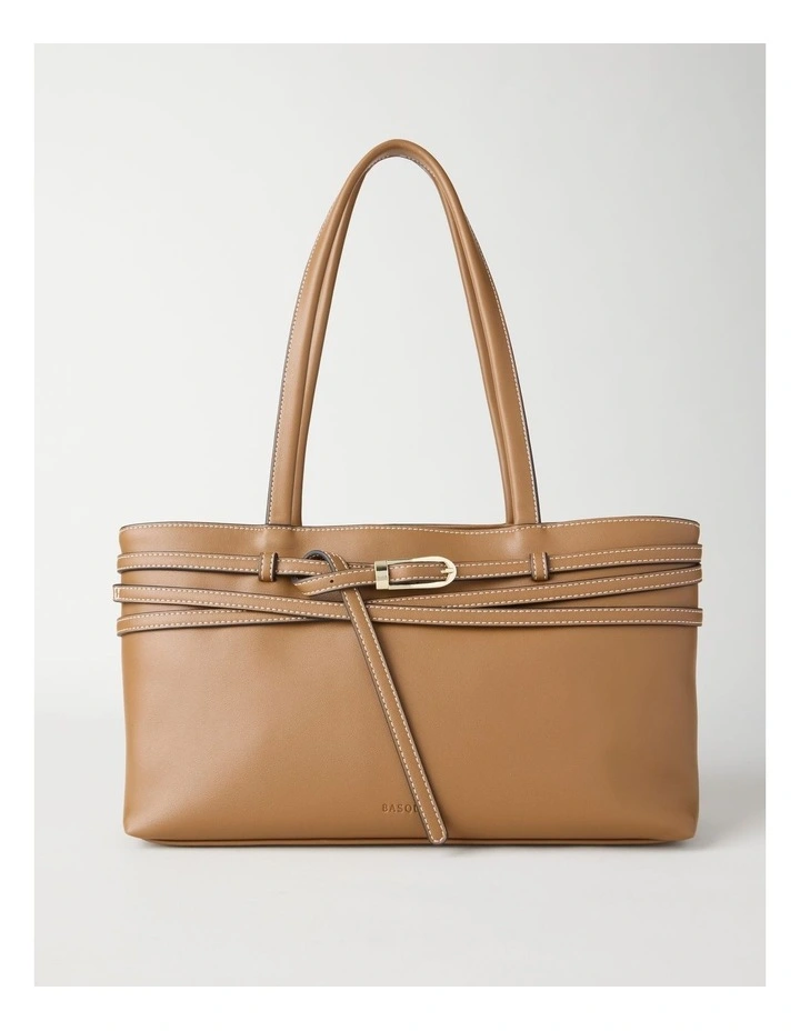 Kylie Tote Bag in Tan image 1