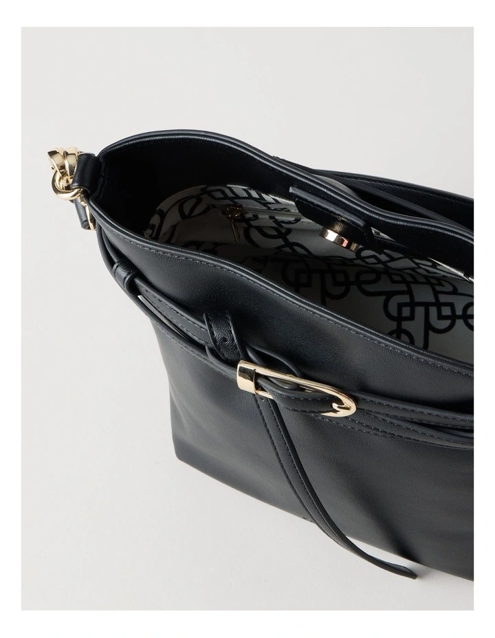 Kylie Crossbody Bag in Black image 6