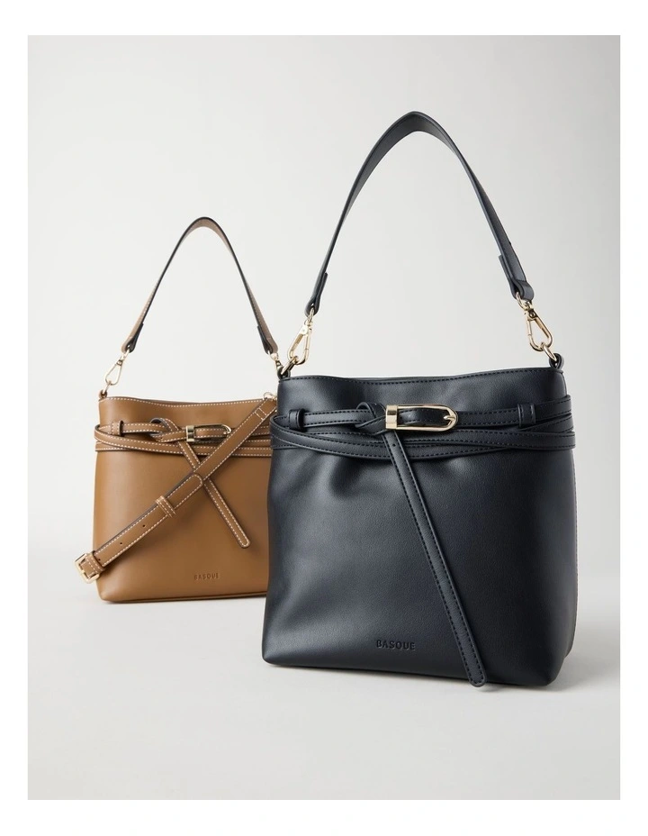 Kylie Crossbody Bag in Black image 7